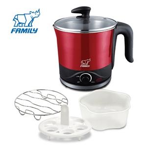 Family 1.5 liter Multipurpose Boiler/Red Color 