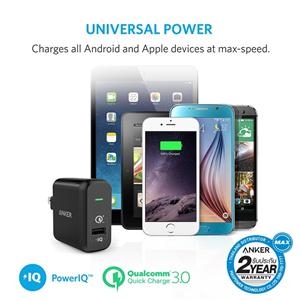 Anker PowerPort+1 with Quick Charge 3.0 