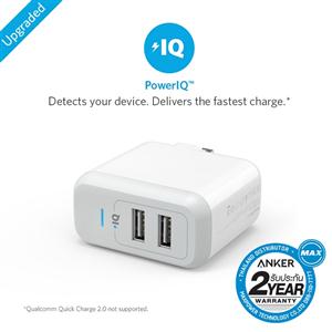 Anker PowerPort 2 Lite US White