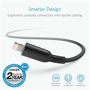 Anker Powerline II with lightning connector 3ft UN (Black)