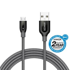 PowerLine+ Micro USB (6ft) (Black)